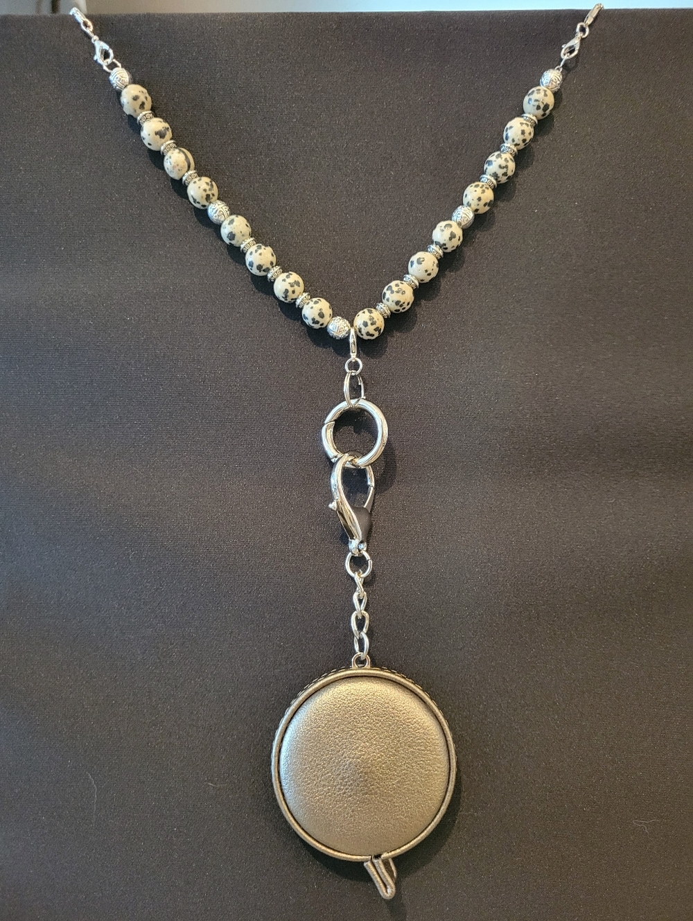 Tape Measure Lanyard Beaded Necklace Handmade Eyeglasses Loop Mother's Day Gift!